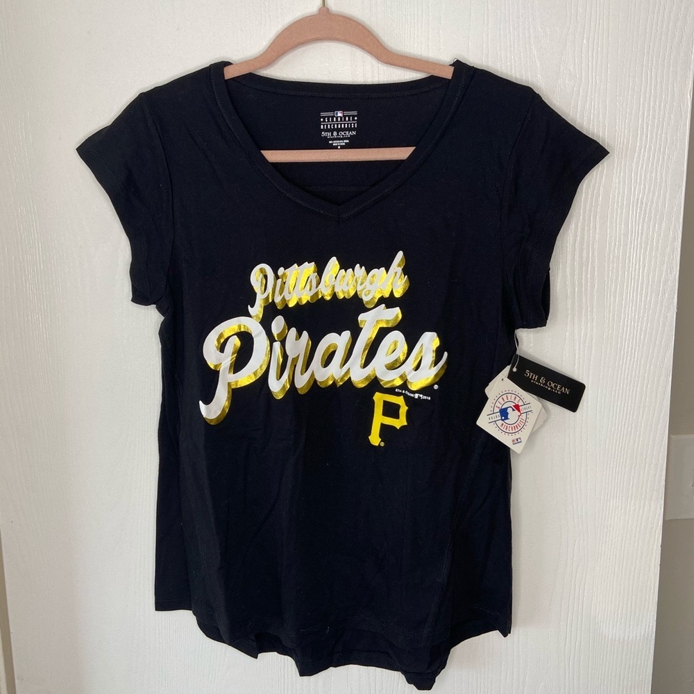 Pittsburgh Pirates MLB Ladies V-Neck Tee
